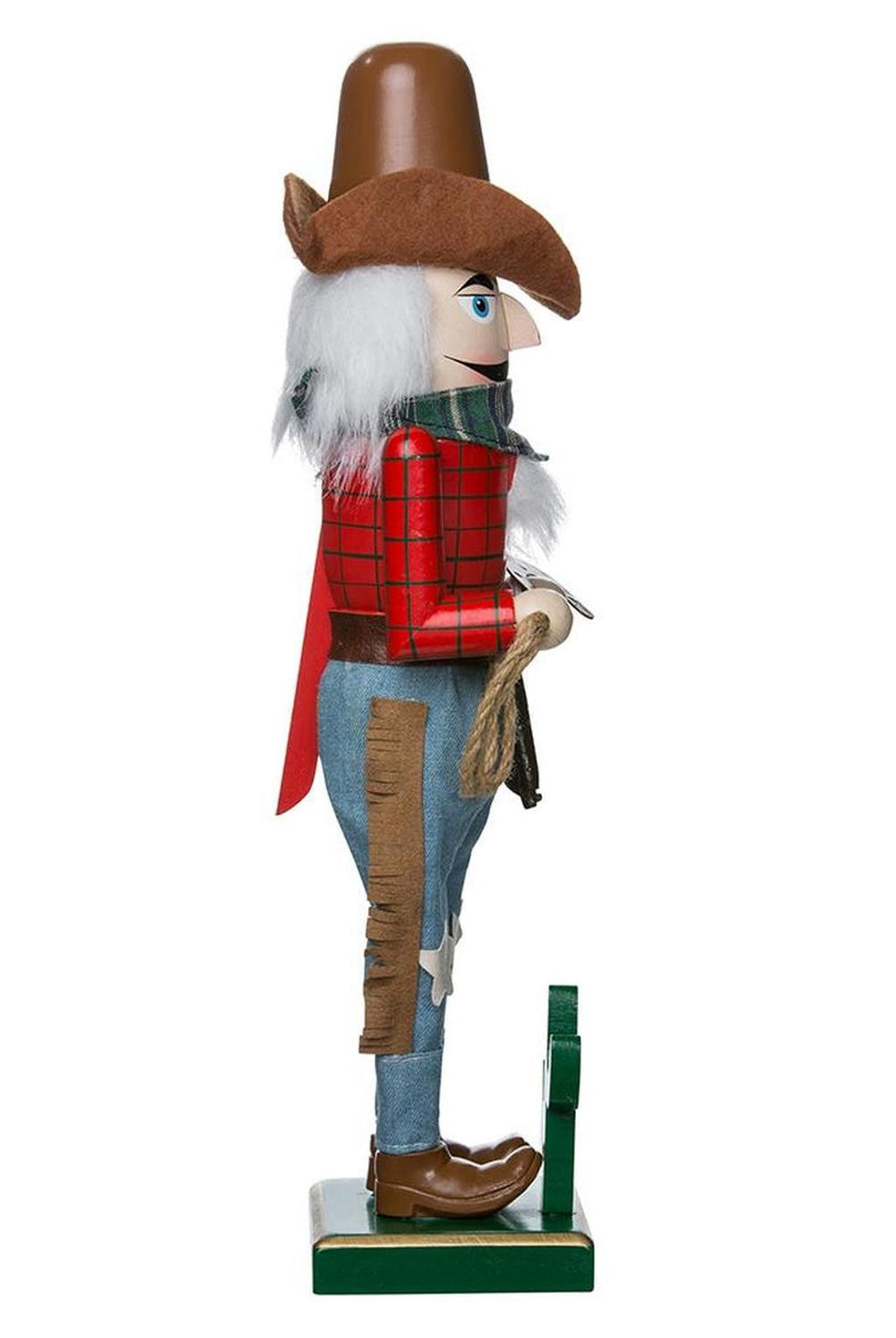 Kurt Adler 15-Inch Wooden Cowboy Nutcracker