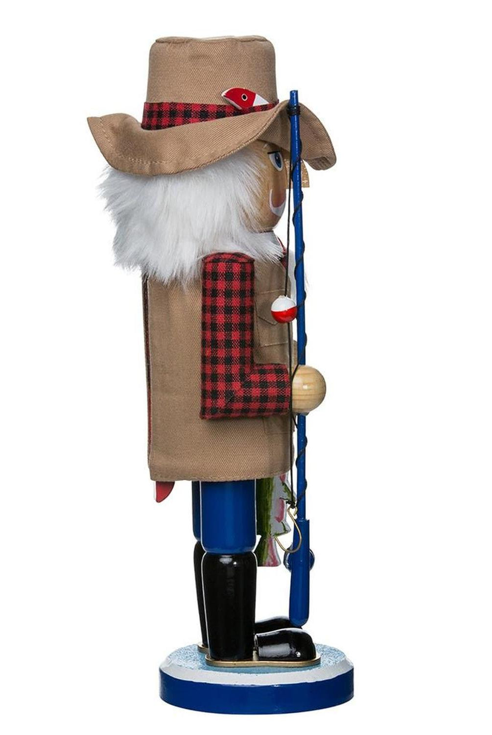 Kurt Adler 15-Inch Wooden Fisherman Nutcracker