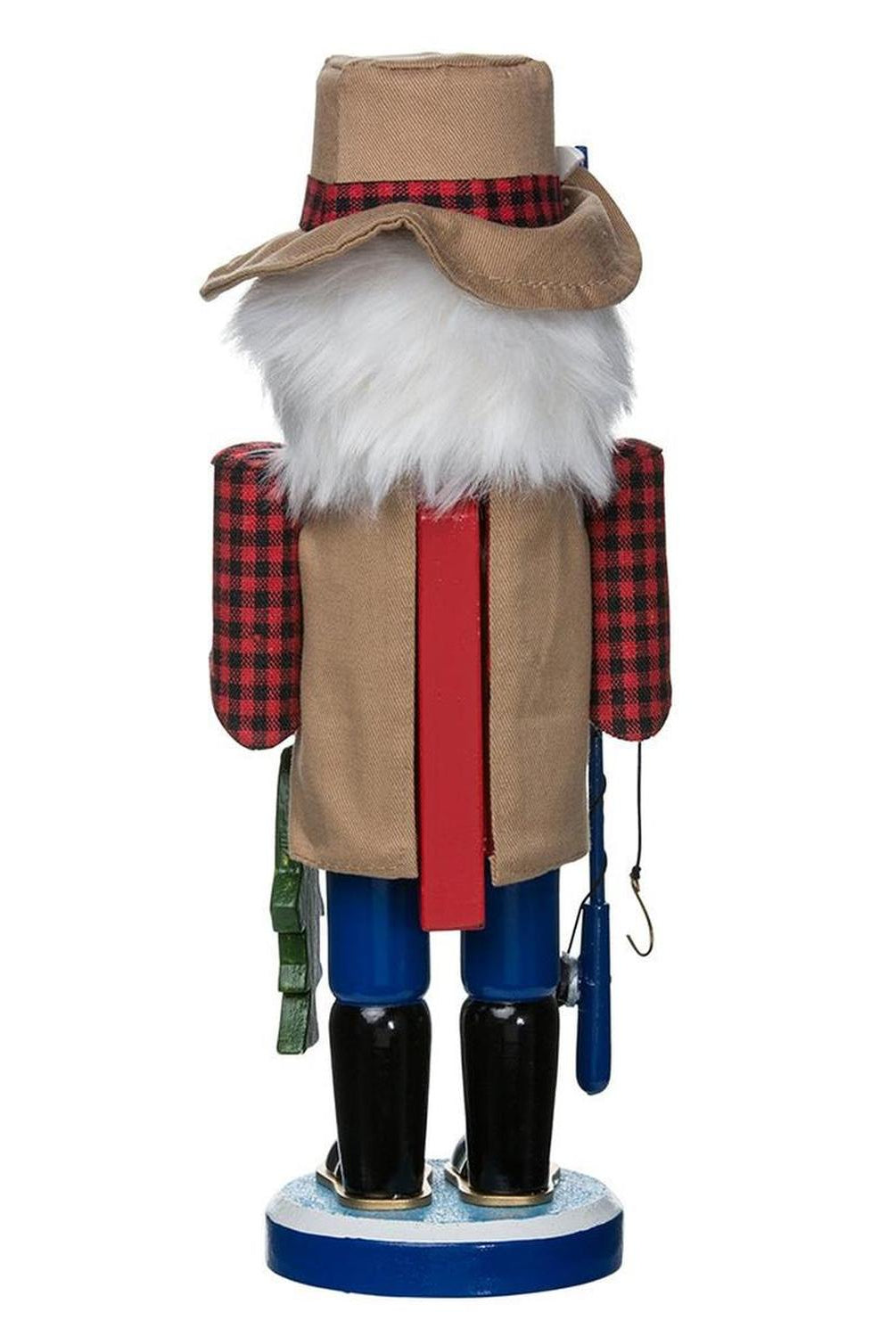 Kurt Adler 15-Inch Wooden Fisherman Nutcracker