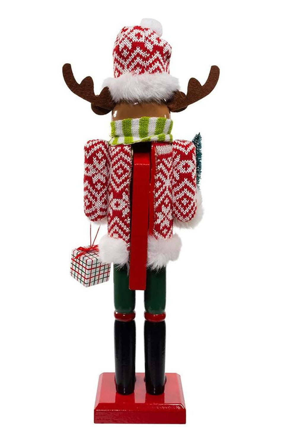 Shop For Kurt Adler 15 - Inch Wooden Reindeer Nutcracker