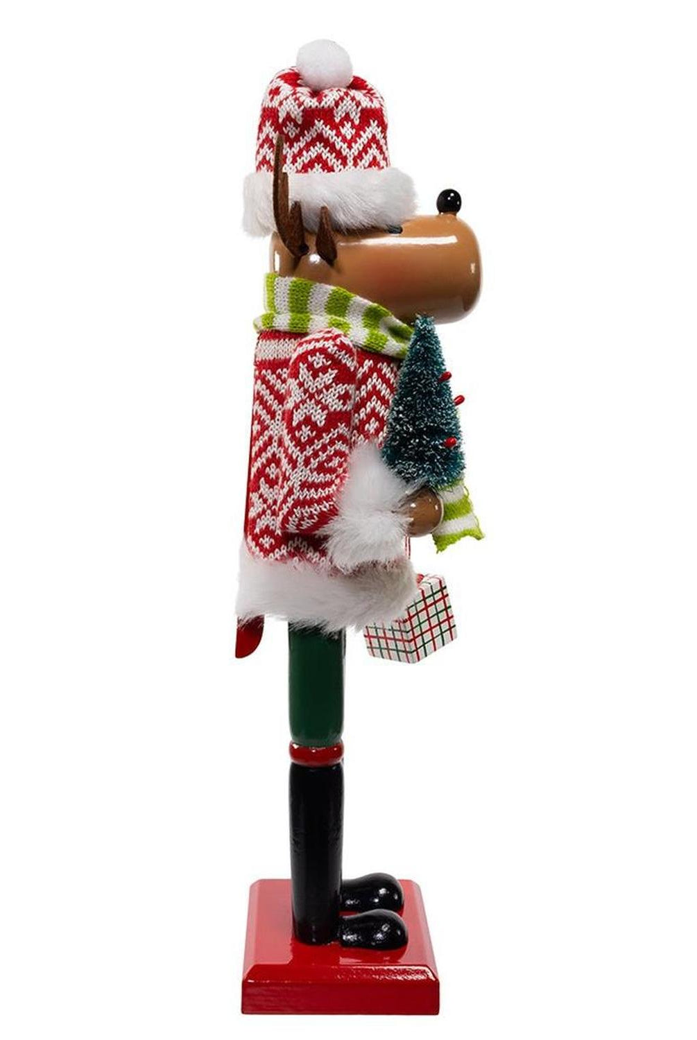 Shop For Kurt Adler 15 - Inch Wooden Reindeer Nutcracker