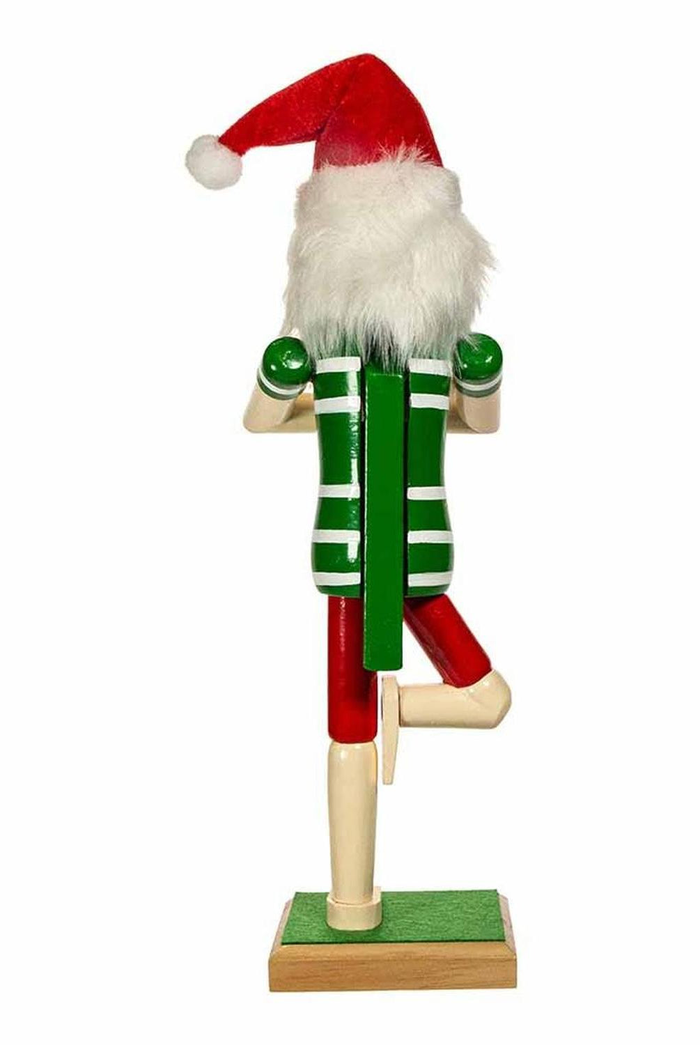 Kurt Adler 15-Inch Wooden Yoga Santa Nutcracker