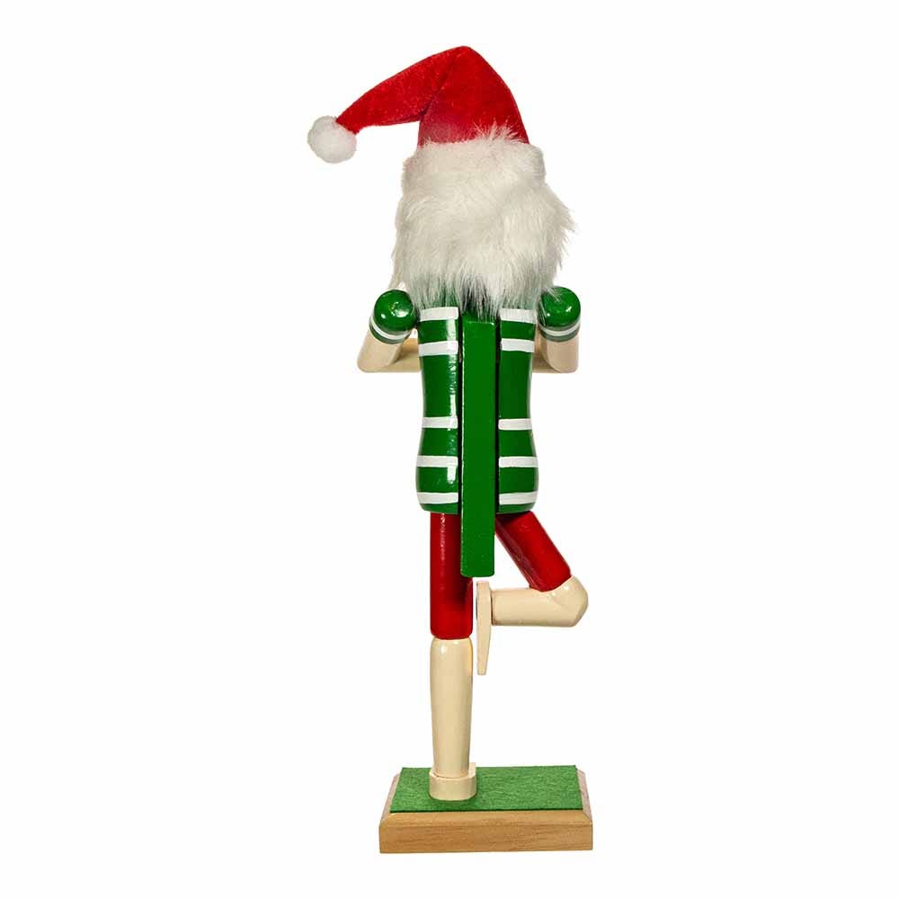 Shop For Kurt Adler 15 - Inch Wooden Yoga Santa Nutcracker