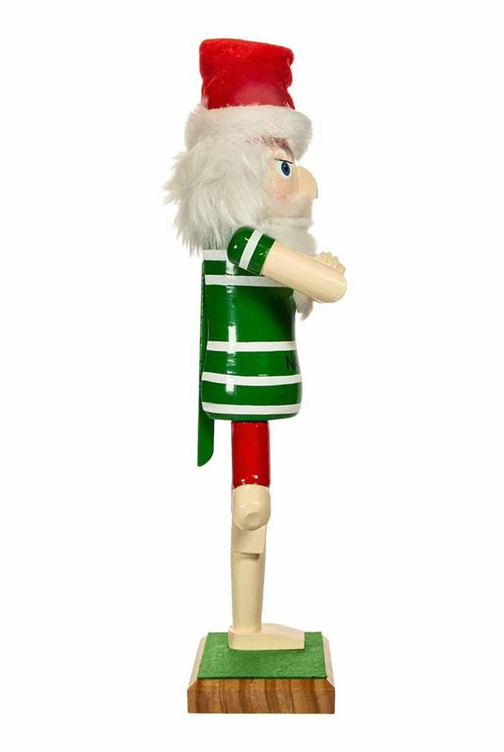 Kurt Adler 15-Inch Wooden Yoga Santa Nutcracker