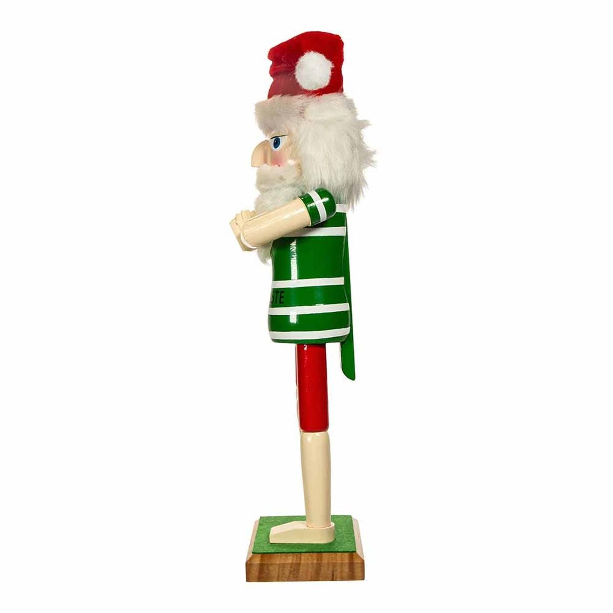Shop For Kurt Adler 15 - Inch Wooden Yoga Santa Nutcracker