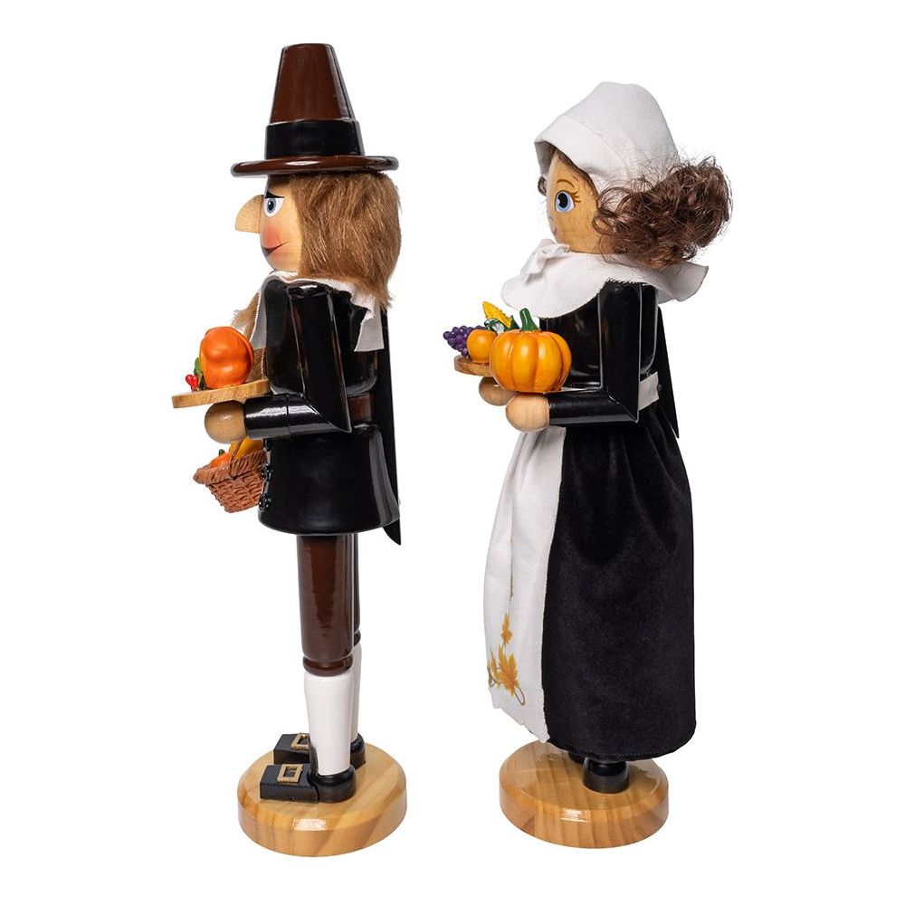 Shop For Kurt Adler 15" Pilgrim Nutcrackers 2 - Piece Set
