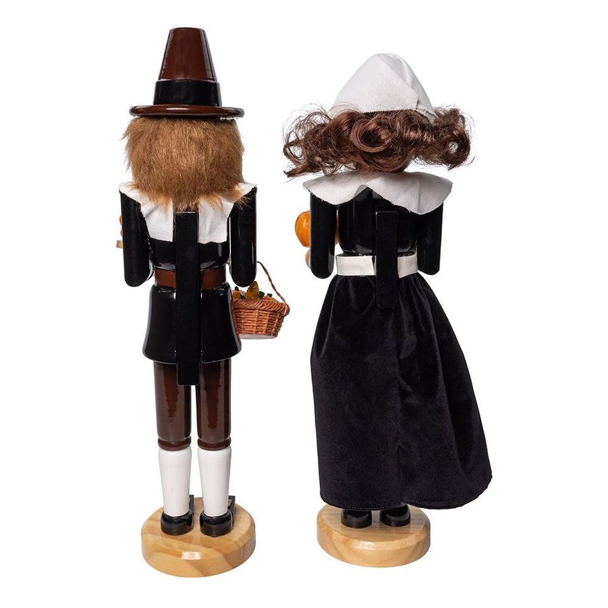 Shop For Kurt Adler 15" Pilgrim Nutcrackers 2 - Piece Set