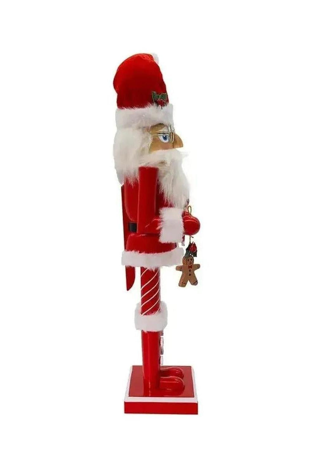 Kurt Adler 15" Wooden Mr. Claus Nutcracker