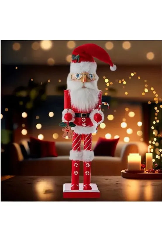 Shop For Kurt Adler 15" Wooden Mr. Claus Nutcracker
