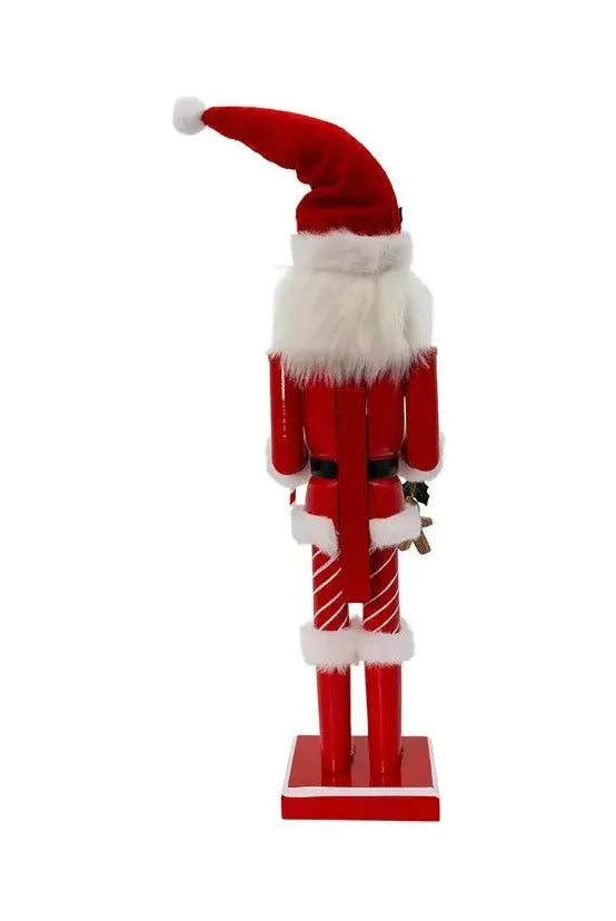 Shop For Kurt Adler 15" Wooden Mr. Claus Nutcracker