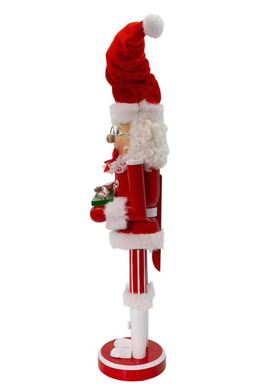 Kurt Adler 15" Wooden Mrs. Claus Nutcracker