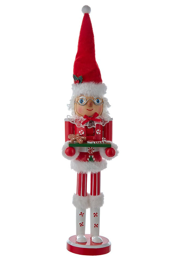 Shop For Kurt Adler 15" Wooden Mrs. Claus Nutcracker