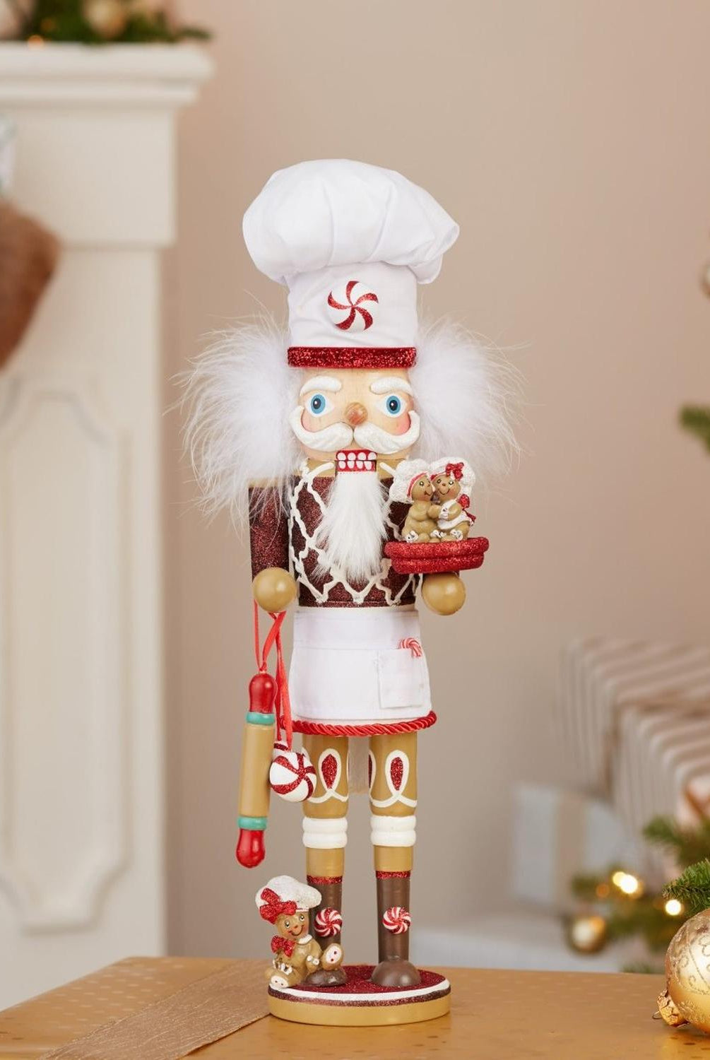 Kurt Adler 15.5-Inch Hollywood Gingerbread Chef Nutcracker