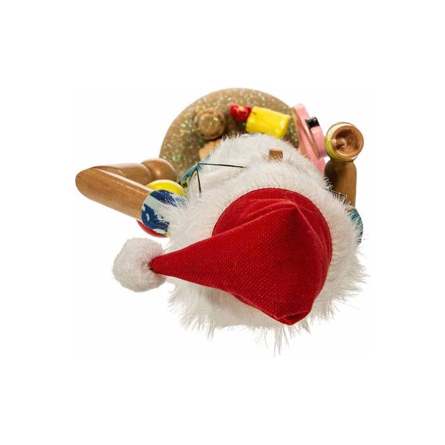 Kurt Adler 15.5-Inch Wooden Beach Santa Nutcracker