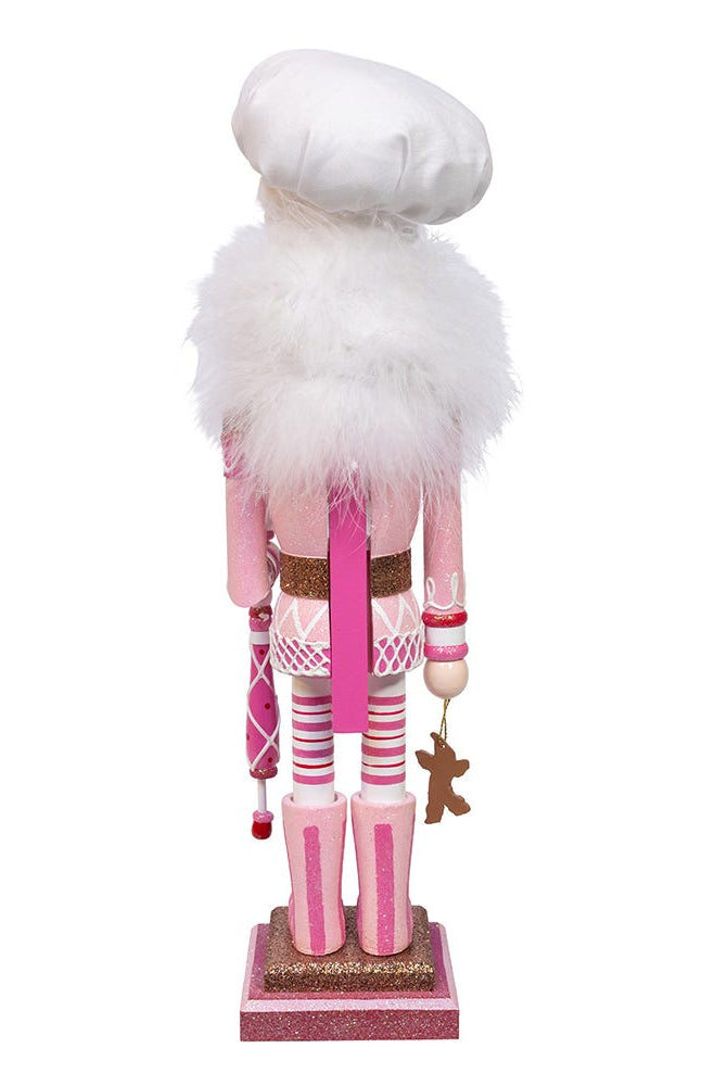 Shop For Kurt Adler 16 - Inch Hollywood Nutcrackers Pink Gingerbread Baker Nutcracker