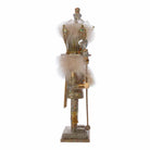 Shop For Kurt Adler 16 - Inch Hollywood Platinum and Gold Glitter King Nutcracker