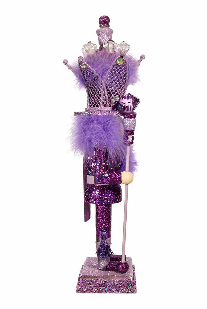 Shop For Kurt Adler 16 - Inch Hollywood Purple King Nutcracker