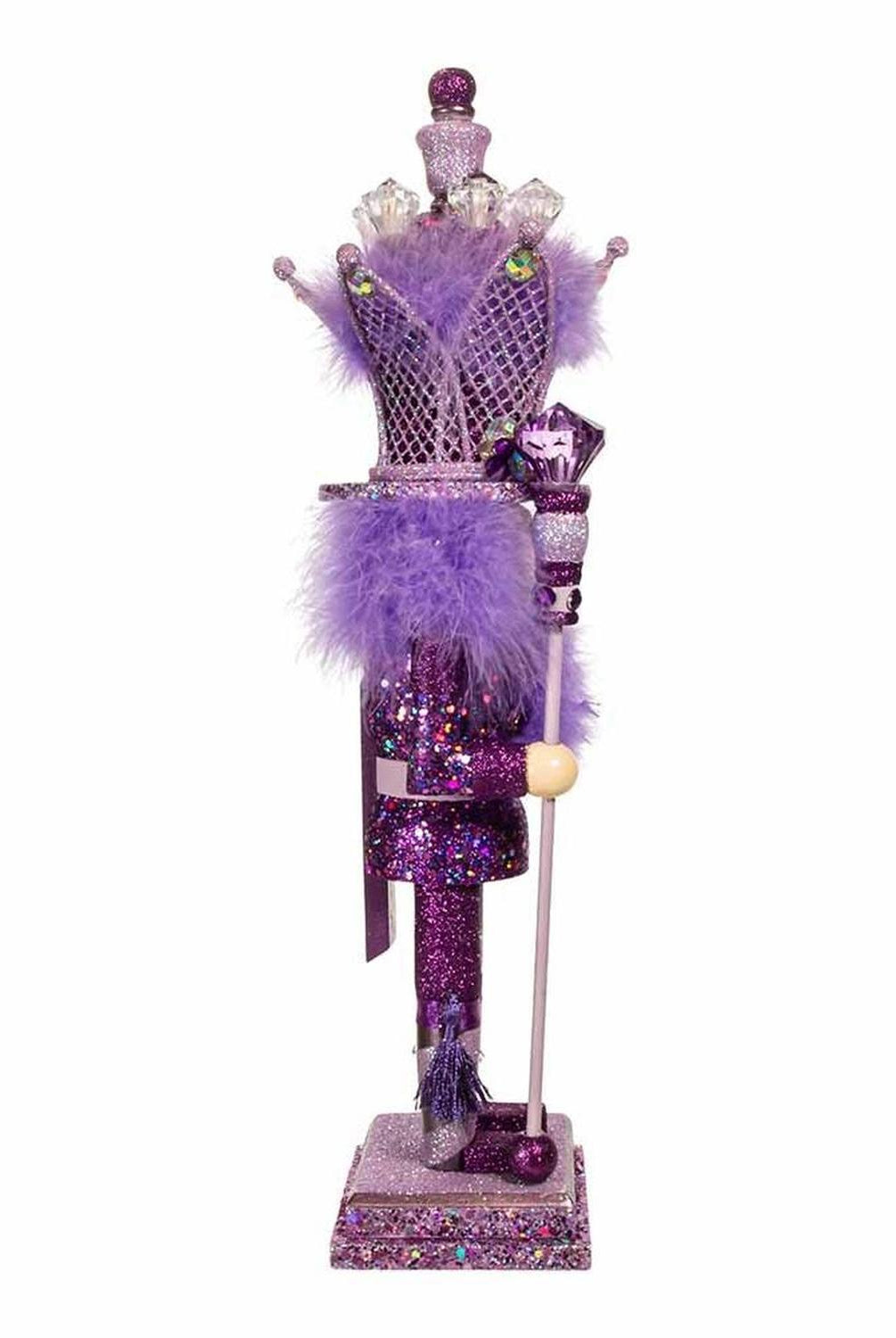 Kurt Adler 16-Inch Hollywood Purple King Nutcracker