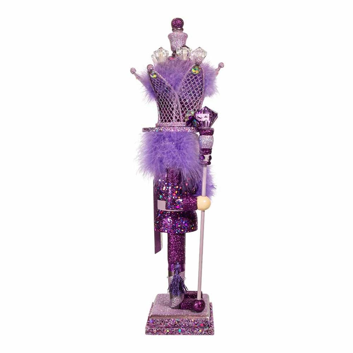 Shop For Kurt Adler 16 - Inch Hollywood Purple King Nutcracker