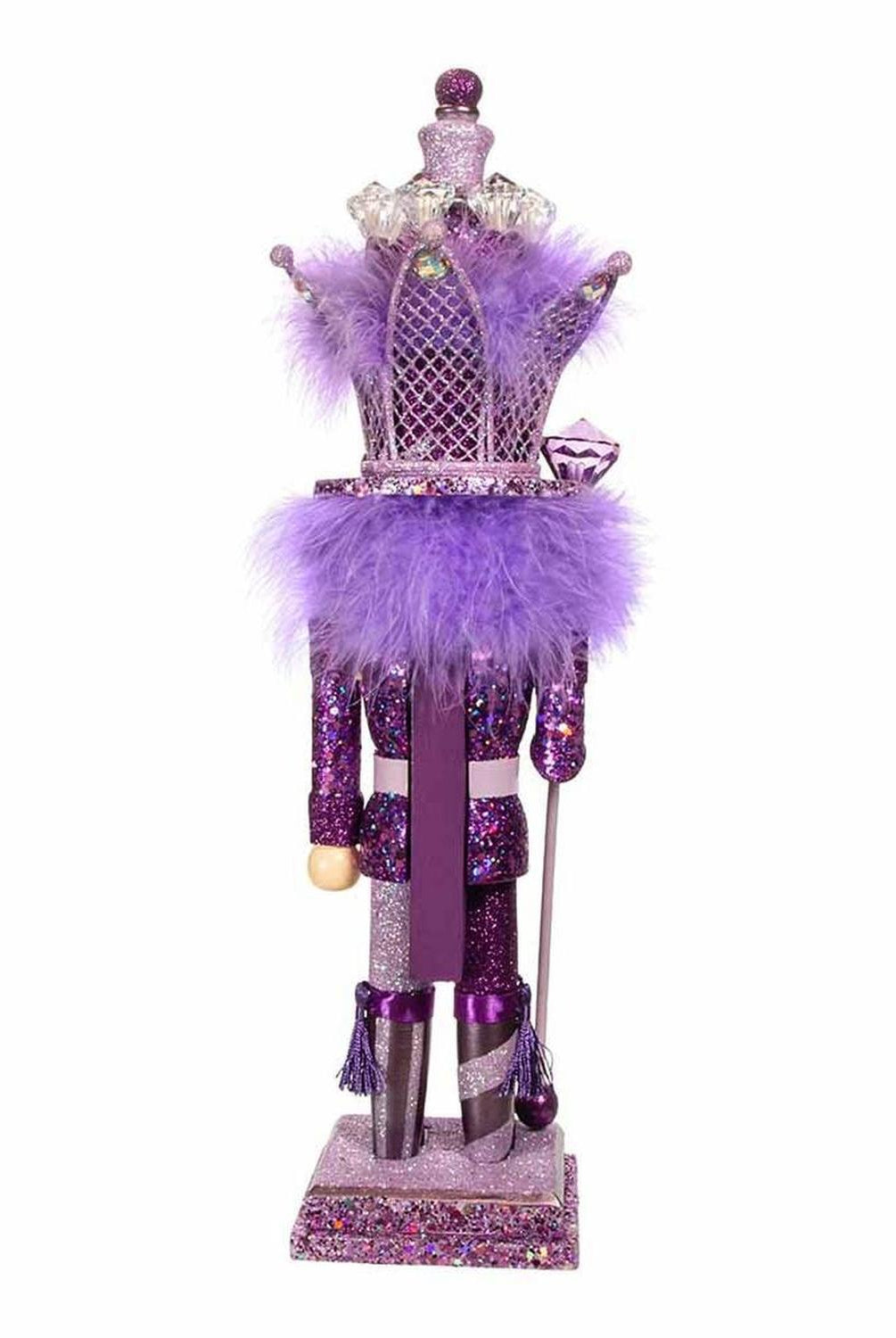 Kurt Adler 16-Inch Hollywood Purple King Nutcracker