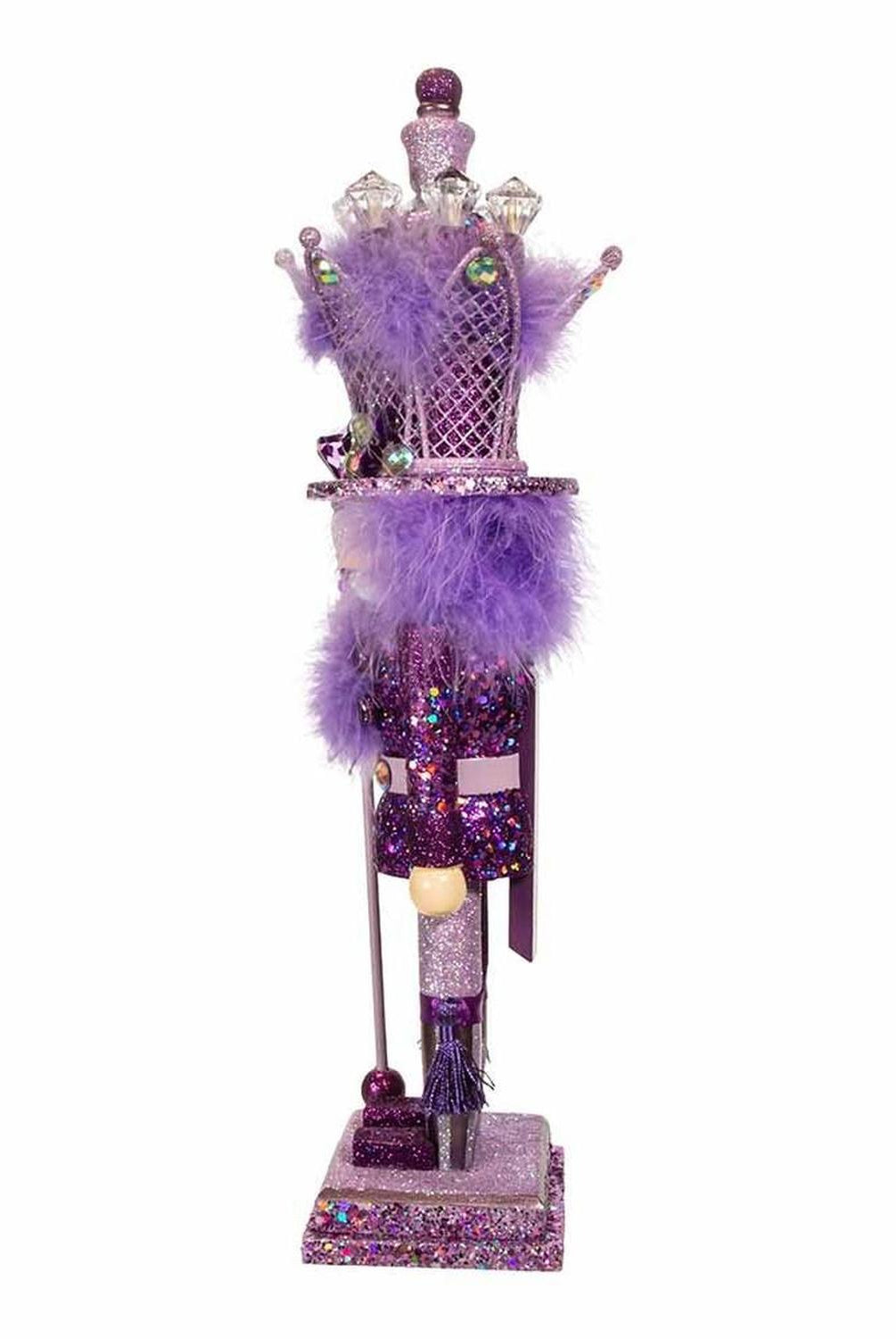 Kurt Adler 16-Inch Hollywood Purple King Nutcracker