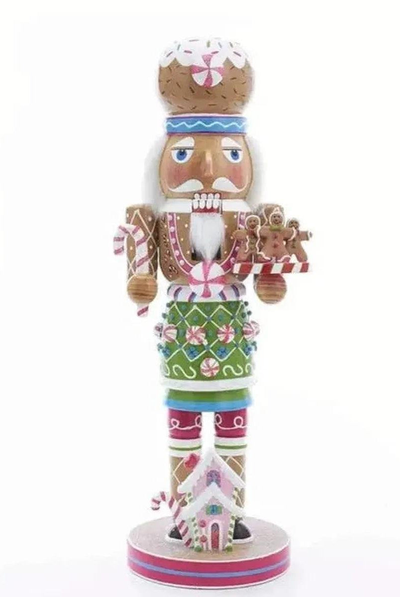 Shop For Kurt Adler 16 - Inch Wooden Gingerbread Nutcracker