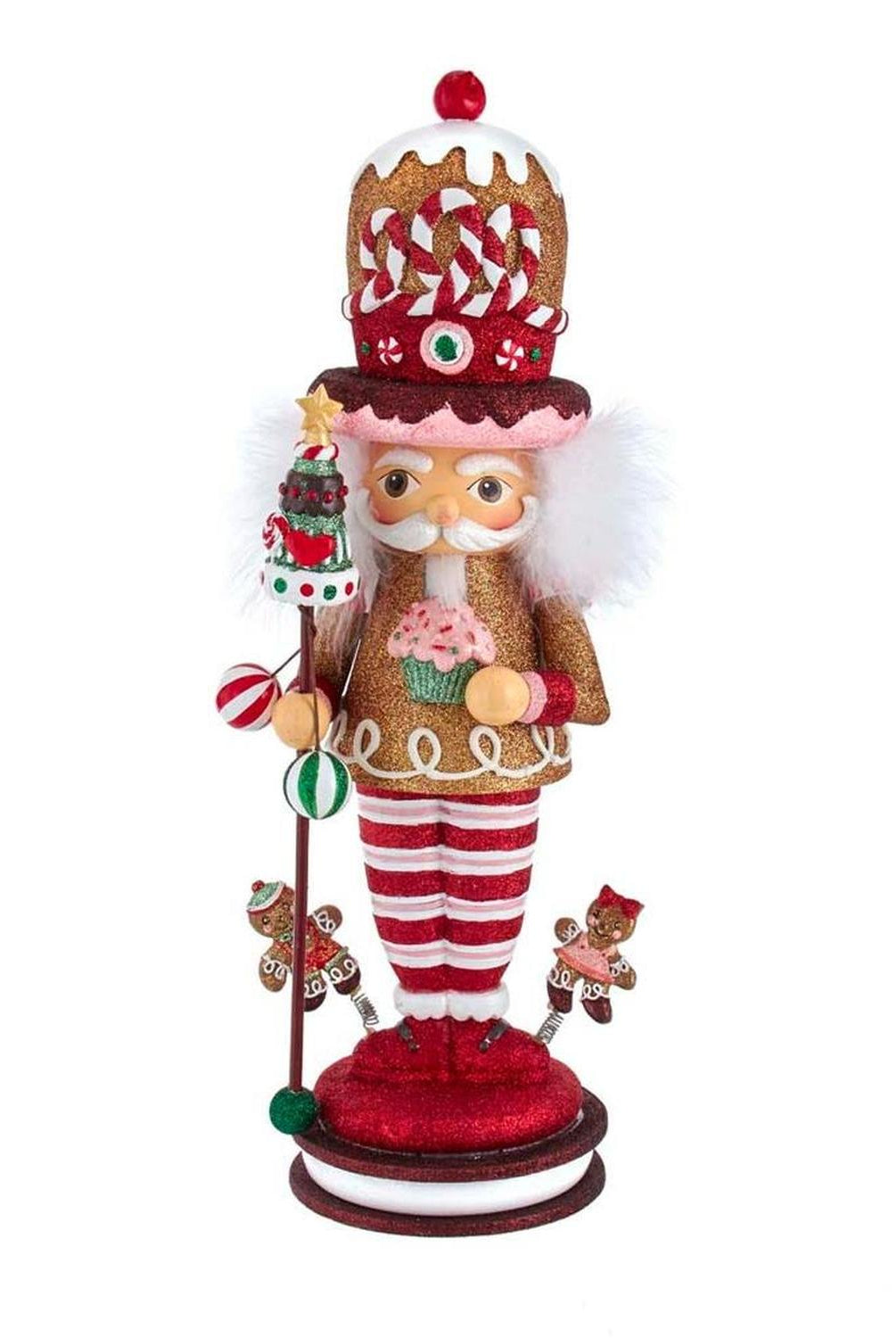 Kurt Adler 16.5-Inch Hollywood Gingerbread King Nutcracker