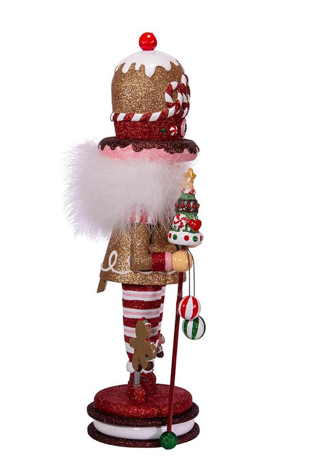 Kurt Adler 16.5-Inch Hollywood Gingerbread King Nutcracker