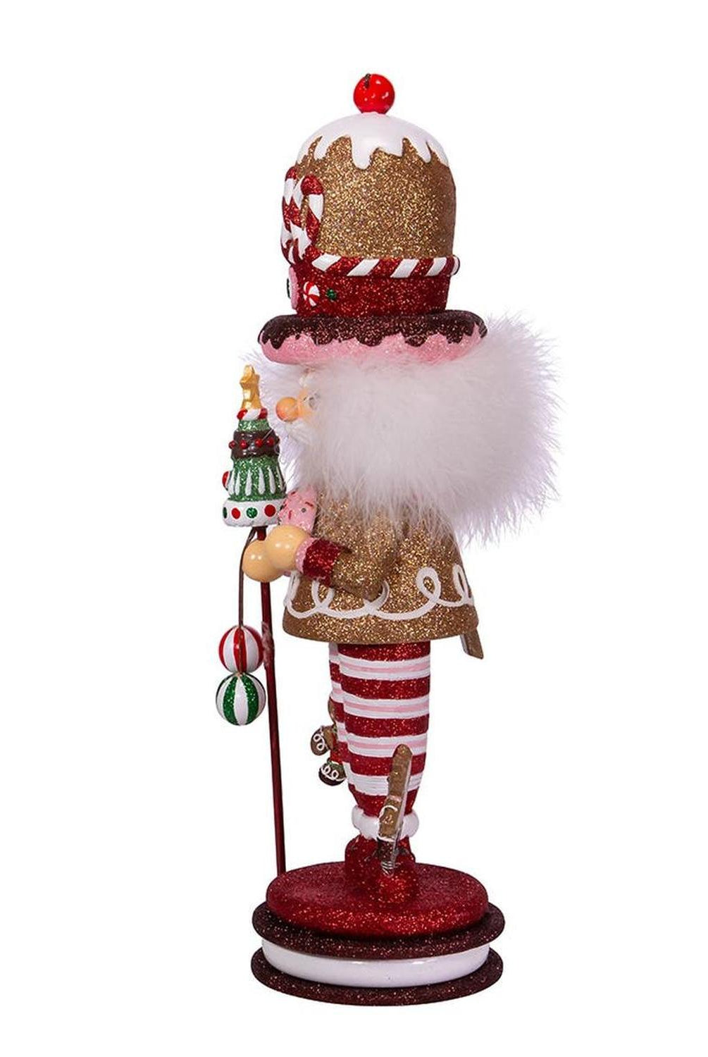Kurt Adler 16.5-Inch Hollywood Gingerbread King Nutcracker