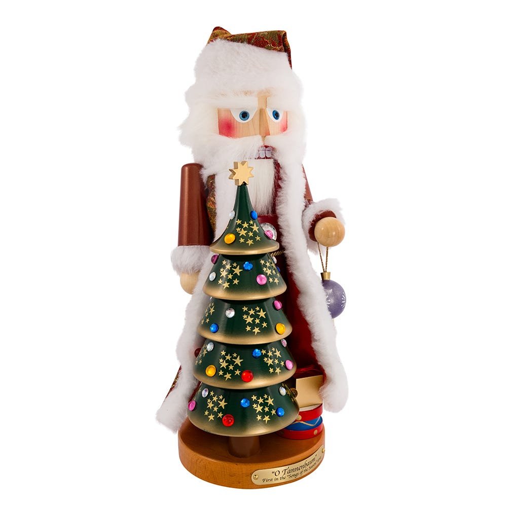 Shop For Kurt Adler 17 - Inch O Tannenbaum Santa Musical Nutcracker