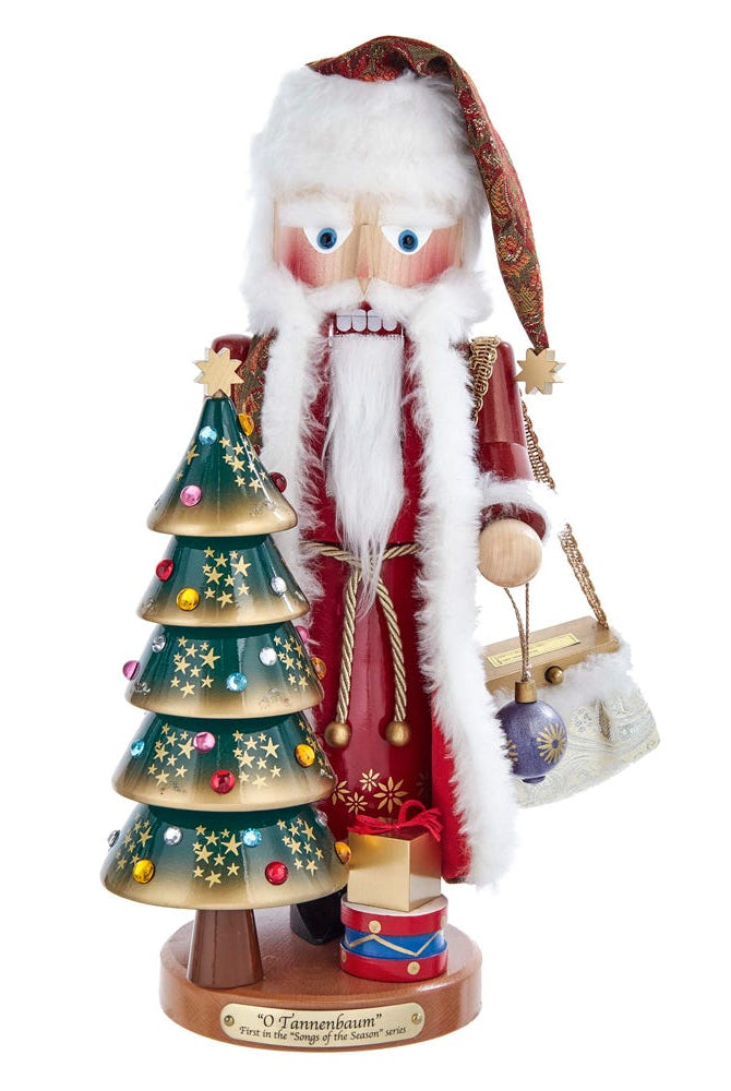 Shop For Kurt Adler 17 - Inch O Tannenbaum Santa Musical Nutcracker
