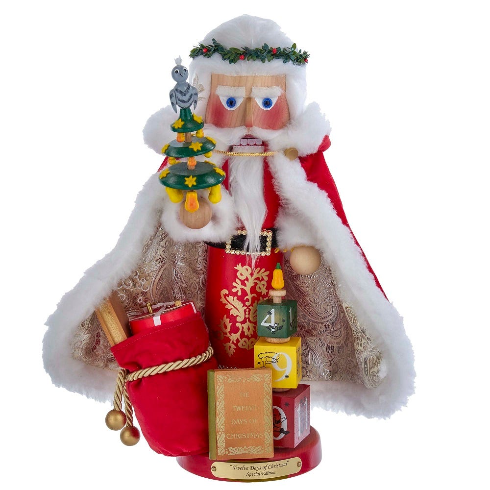 Shop For Kurt Adler 17 - Inch Steinbach 12 Days of Christmas Musical Nutcracker, Part 10