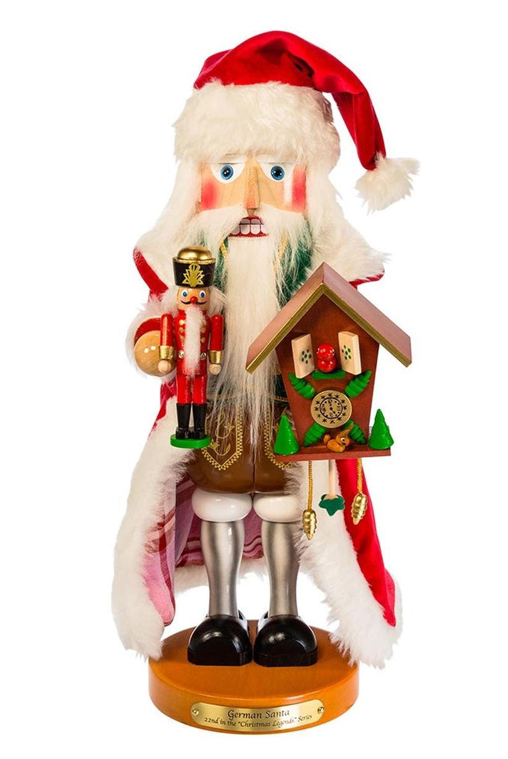 Kurt Adler 17-Inch Steinbach German Santa Nutcracker (22nd in Series)