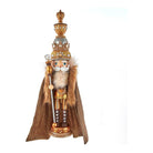 Shop For Kurt Adler 17.5" Hollywood Gold with Fuzzy Cape King Nutcracker
