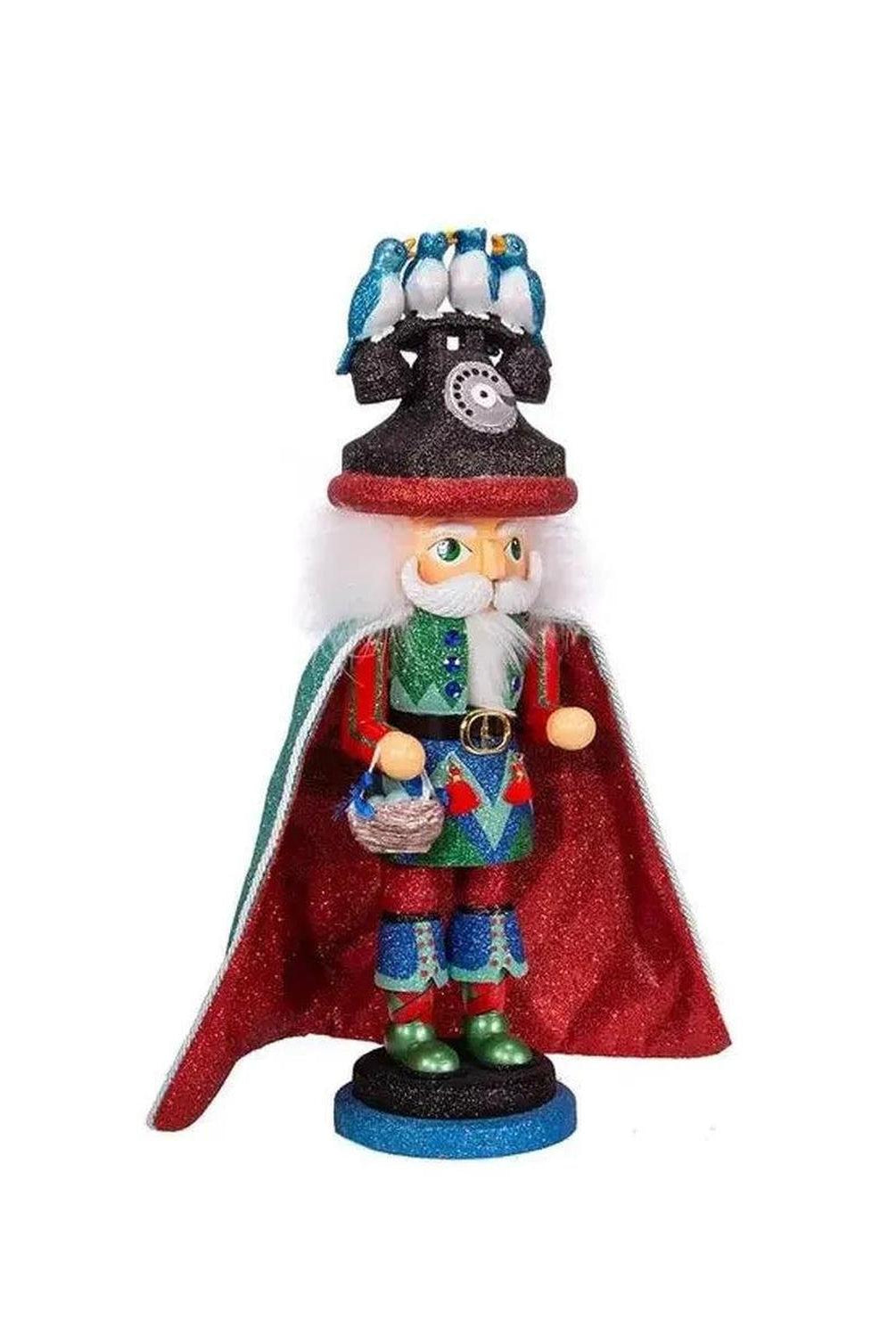 Kurt Adler 17.5" Hollywood Nutcrackers™ Four Calling Birds