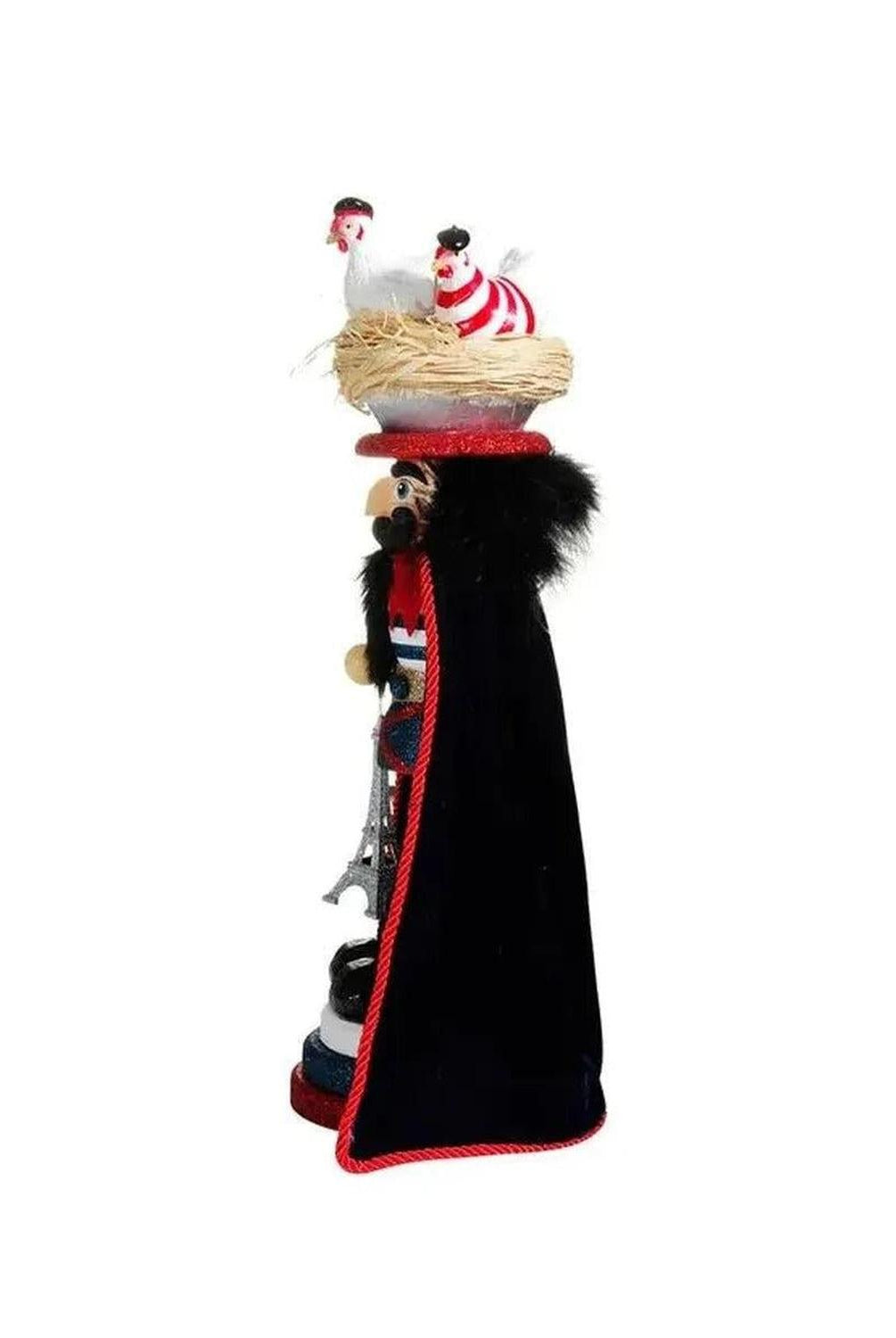 Kurt Adler 17.5" Hollywood Nutcrackers™ Three French Hens Nutcracker