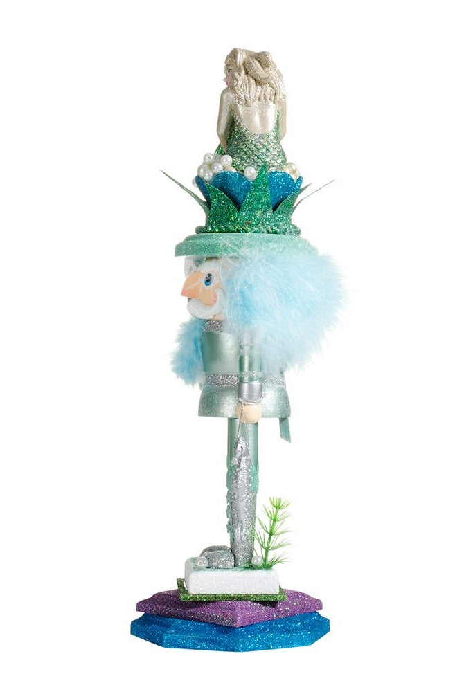 Shop For Kurt Adler 17.5 - Inch Hollywood Mermaid King Nutcracker