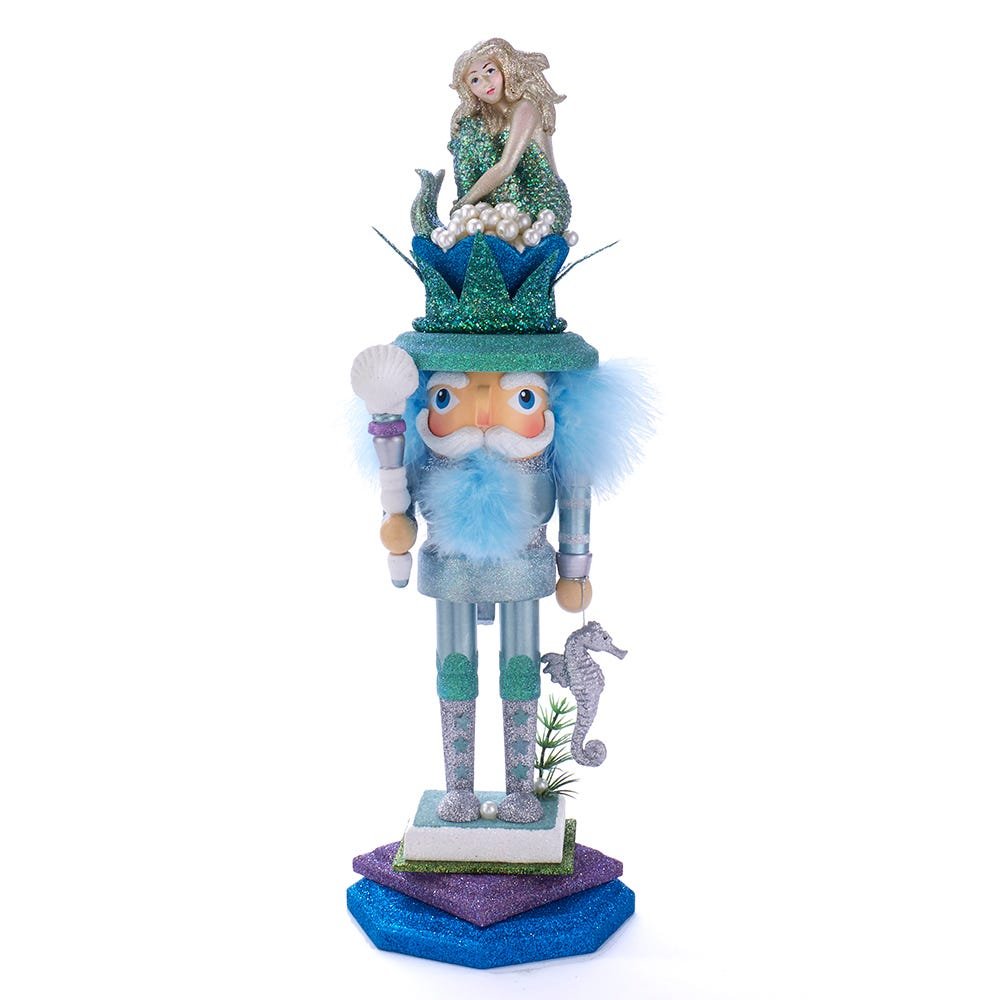 Shop For Kurt Adler 17.5 - Inch Hollywood Mermaid King Nutcracker
