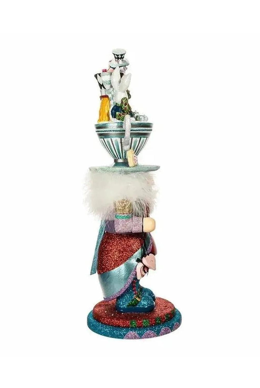 Kurt Adler 18" Hollywood Nutcrackers™ Alice Teacup Hat Nutcracker