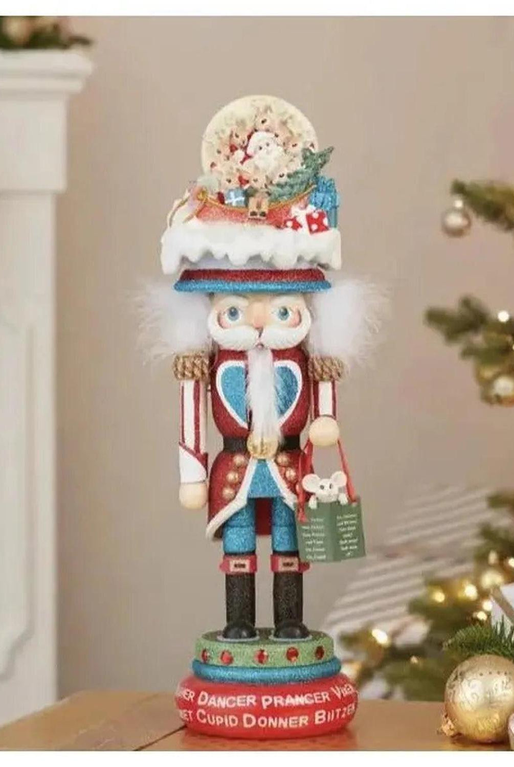 Kurt Adler 18" Hollywood Nutcrackers™ Now Dasher, Now Dancer... Nutcracker