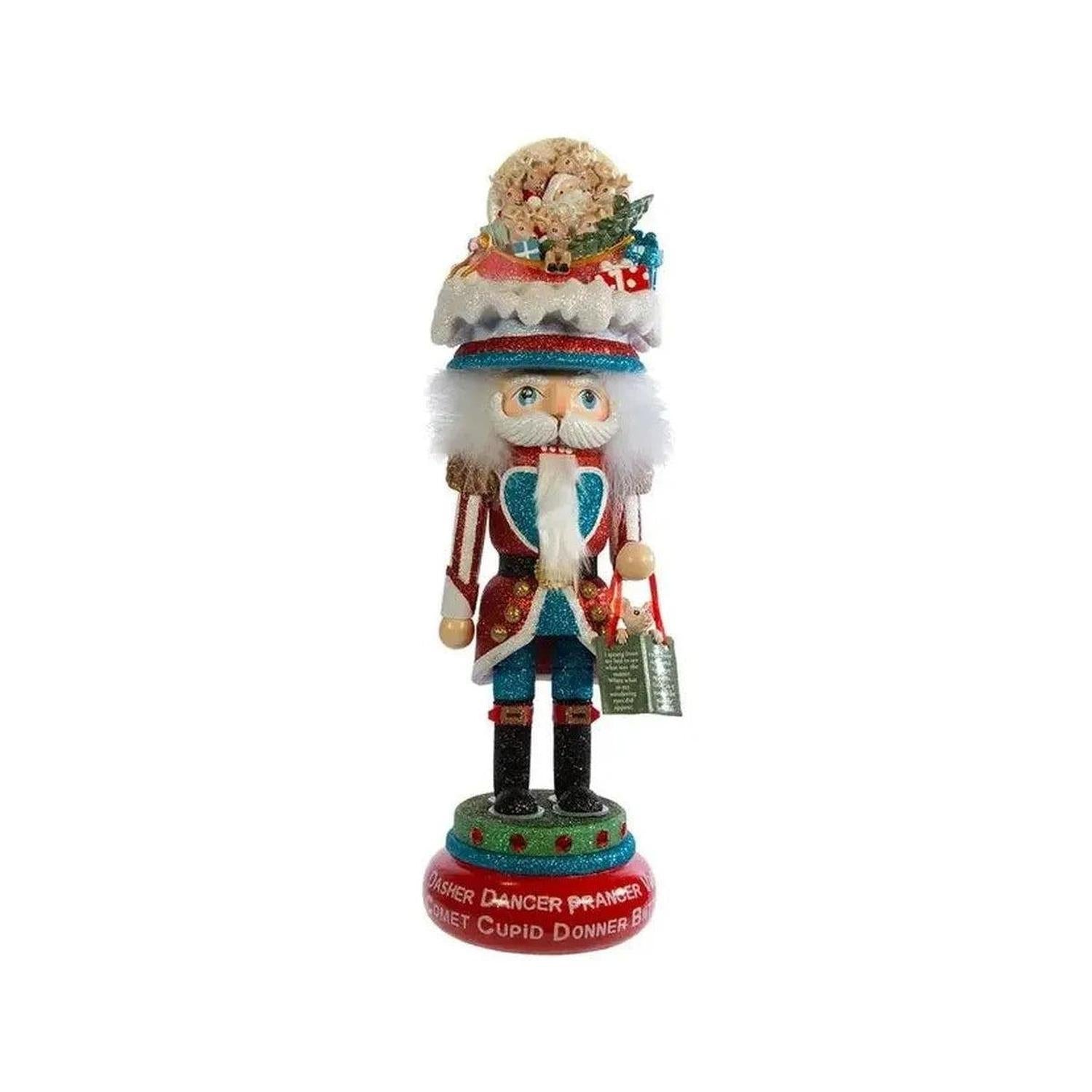 Kurt Adler 18" Hollywood Nutcrackers™ Now Dasher, Now Dancer... Nutcracker