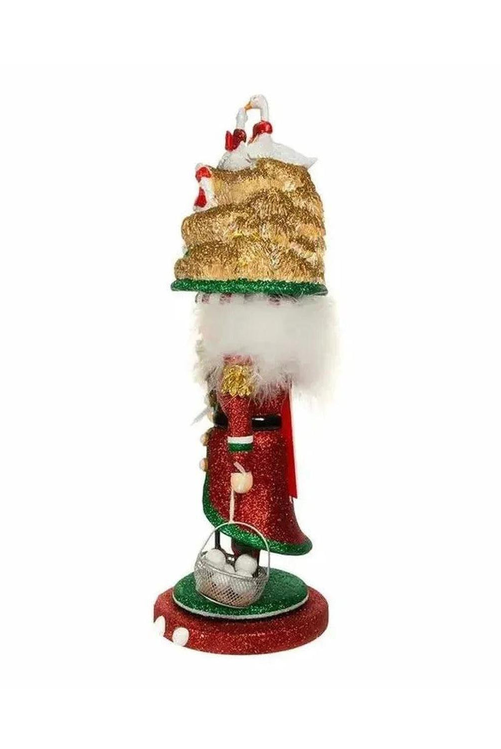 Kurt Adler 18" Hollywood Nutcrackers™ Six Geese A Laying Nutcracker