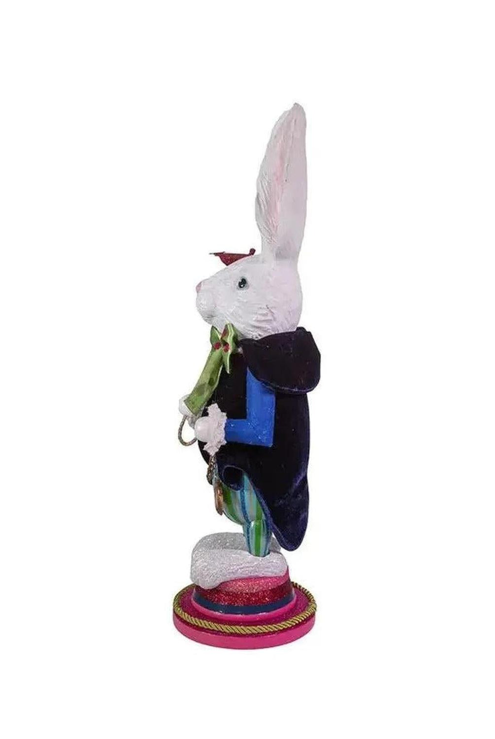 Kurt Adler 18" Hollywood Nutcrackers™ White Rabbit Nutcracker