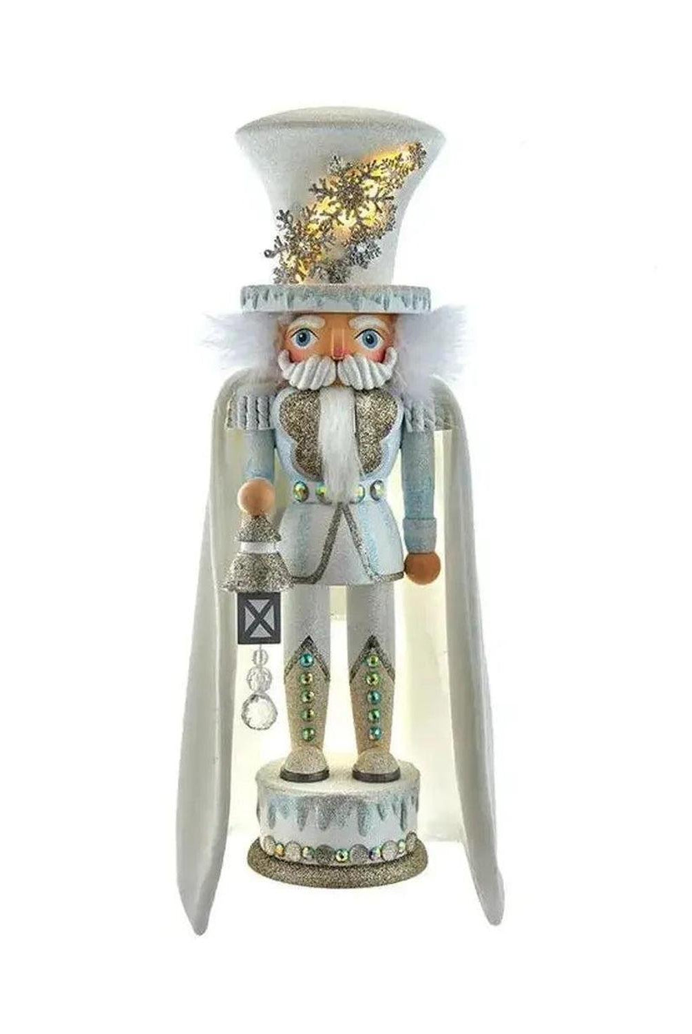 Kurt Adler 18" Hollywood Nutcrackers™ White Snowflake LED Soldier