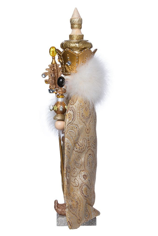 Shop For Kurt Adler 18 - Inch Hollywood Gold King Nutcracker