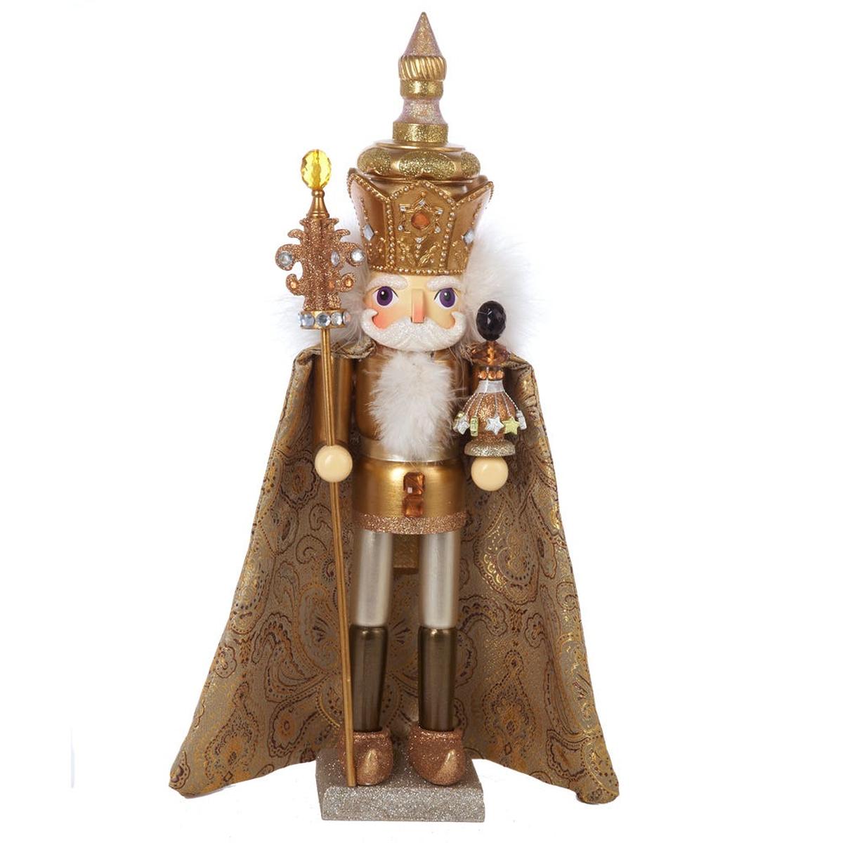 Shop For Kurt Adler 18 - Inch Hollywood Gold King Nutcracker