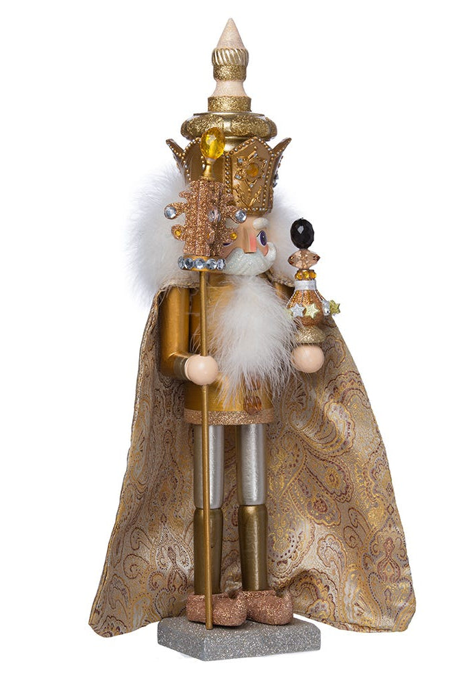Shop For Kurt Adler 18 - Inch Hollywood Gold King Nutcracker