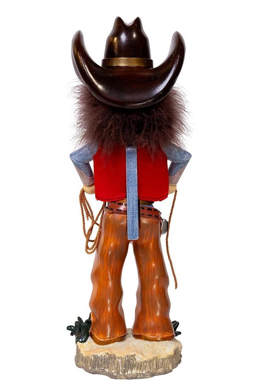 Kurt Adler 18-Inch Hollywood Nutcrackers Cowboy With Lasso Nutcracker