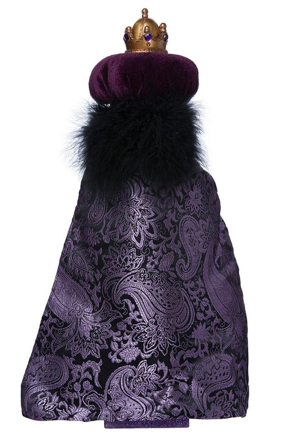 Kurt Adler 18-Inch Hollywood Purple King Nutcracker