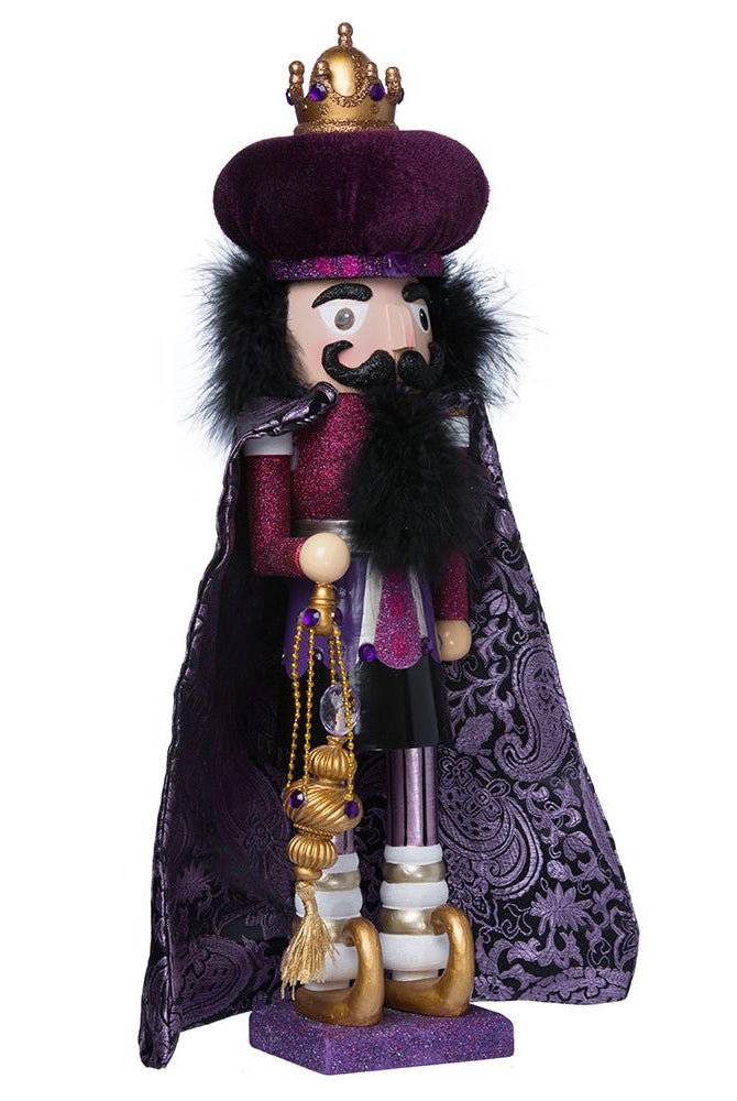 Shop For Kurt Adler 18 - Inch Hollywood Purple King Nutcracker